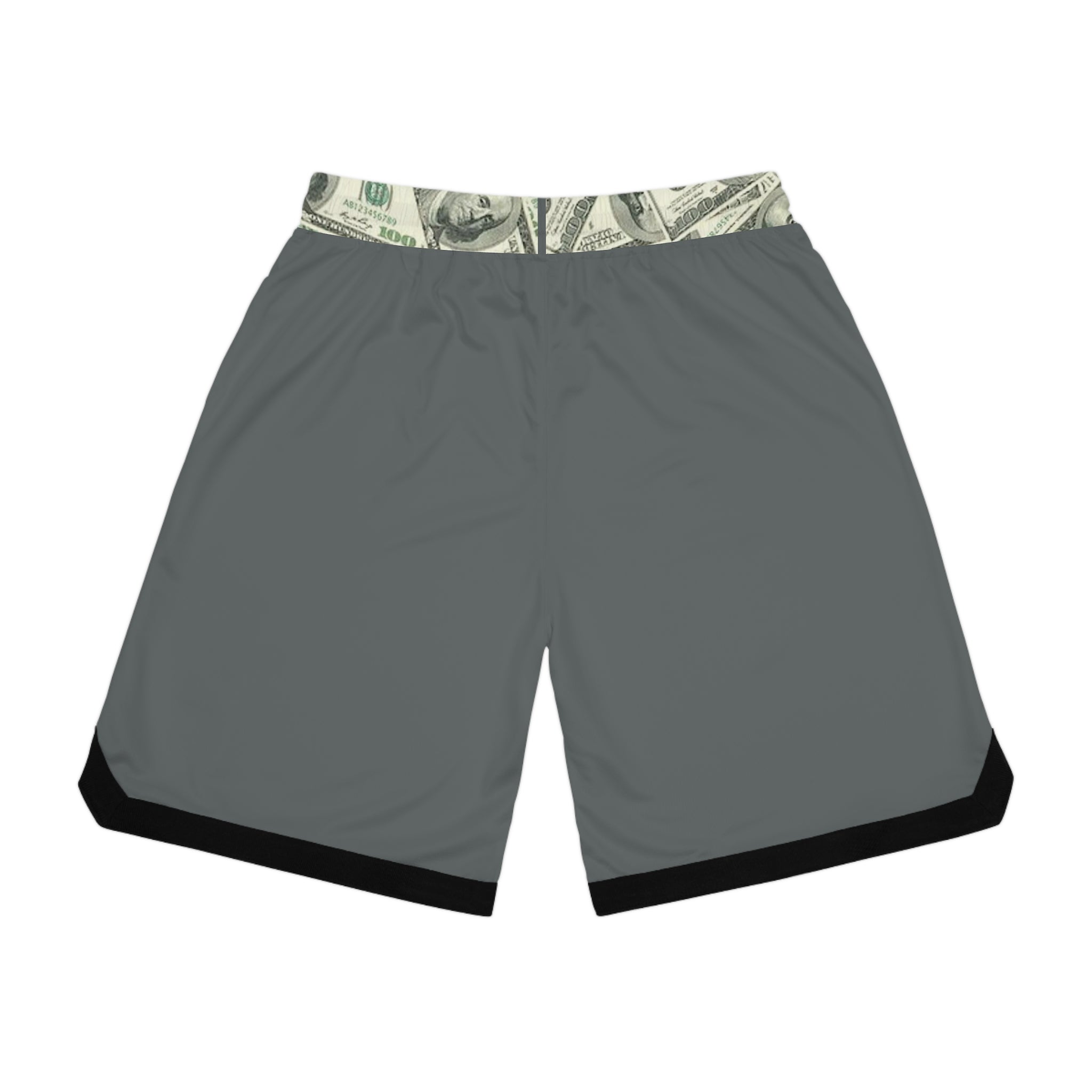 MONEY ON FULL Unisex Basketball Rib Shorts (AOP) - SPEED OF CHOICE® 